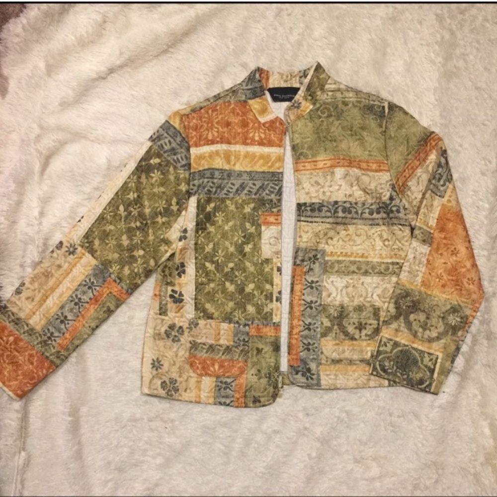 Meryl Diamond Upholstered Jacket